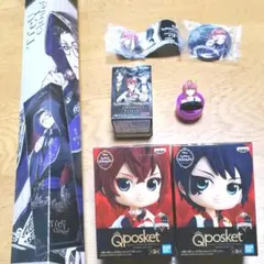 ディズニー　ツイステットワンダーランド　ハーツラビュル寮　フィギュア　６点セット