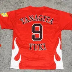【新品未使用・L】福岡ソフトバンクホークス カチドキレッド Tシャツ・柳田