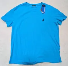 ☆新品・未使用☆ NAUTICA パフォーマンス Tシャツ L 青