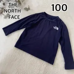 ノースフェイス /100/長袖 ロンT ネイビー
