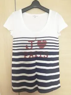 JAYO WHITE ボーダーTシャツのサムネイル