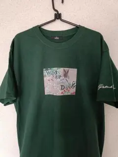 美品　phatrnk×Champion　Tシャツ　ファットランク　L 深緑のサムネイル