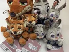 【ディズニー】ズートピア2 むにゃすやマスコット✨全6種コンプセット✨