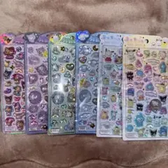 うるちゅるポップシール　6枚セット　【正規品】　サンリオ