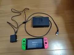 Nintendo Switch本体セット（スタンド欠品・Joy-Conジャンク）