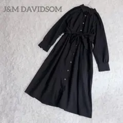 J&M DAVIDSON ベルテッドシャツワンピース マキシ丈 黒10 2026年最新】J&M DAVIDSON レディース ロングワンピースの人気アイテム