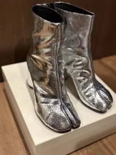 MaisonMargiela マルジェラ足袋ブーツ 37 シルバー Maison Margiela メゾンマルジェラ 足袋 ブーツ シルバー サイズ