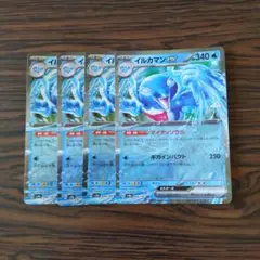 イルカマンex RR × 4枚　ポケモンカードゲーム
