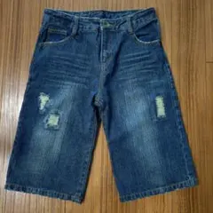 160 XOXO ダメージデニム