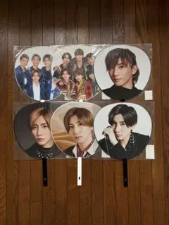SixTONES 京本大我 カウコン うちわ 6枚セット まとめ売り