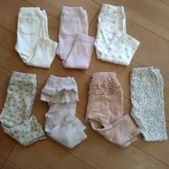 まとめ売り　レギンスパンツ 7点　80サイズ　女の子