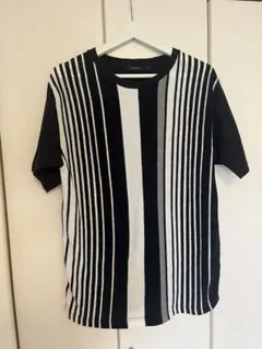 【Mサイズ】RAGEBLUE レイジブルー ストライプTシャツ 古着のサムネイル