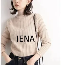 リブタートルネック ニット