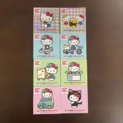 クロネコヤマト　ハローキティー　シール8種コンプリート