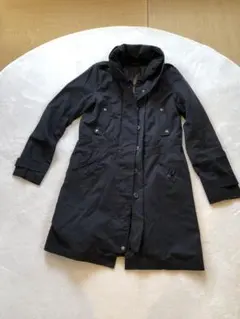 PAGEBOY ブラックコート フード付き ロングのサムネイル