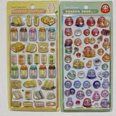 和柄ボンボンドロップシール　サンドウィッチ　だるま　正規品