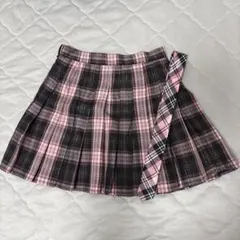 SHEIN チェックスカート ネクタイ 2点セットのサムネイル