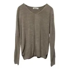 discoat レディース 長袖 ニット Vネック Mサイズ