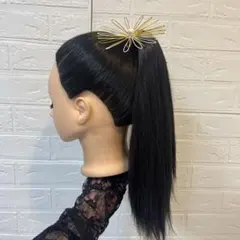 ♦️水引き飾り　白金　♦️ピンポンマム 成人式髪飾り　卒業式