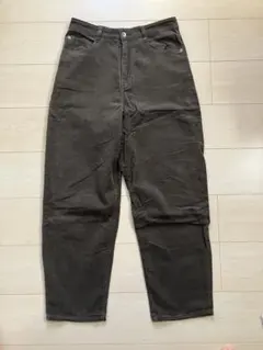 レプシィム　コーデュロイ　カーブパンツ　ブラウン