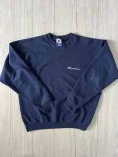 Champion ネイビー スウェット Lサイズ 裏起毛