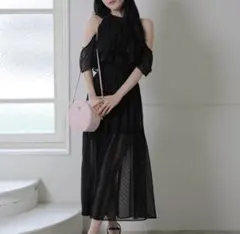oneafteranotherNICECLAUPバックリボンティアードワンピース | Mercari