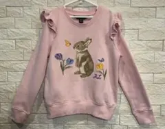 ラルフローレン　ガールズ　刺繍　トレーナー　140cm