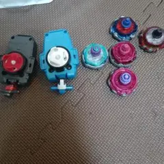 正規品　ベイブレードｘまとめ売り左回転用ランチャー＆右回転用ランチャー