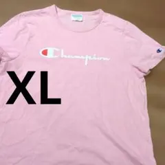 Champion チャンピオン 半袖 Tシャツ ピンク XL