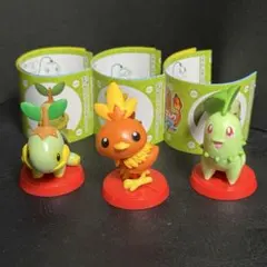 ポケモン チョコエッグ　旅立ちの3匹　フィギュア 3体セット