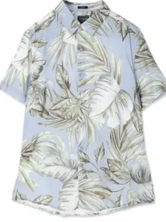 GUESS EcoParadise PalmShirt トロピカル柄　Lのサムネイル