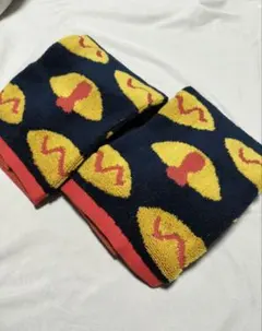 新品☆抗菌防臭　オムライス　オムレツ　2枚セット　フェイスタオル　タマゴ