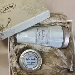 【新品未使用】SABON ボディスクラブ ミネラルパウダー ギフトセット