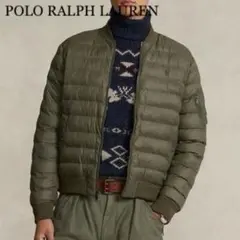 ポロラルフローレン ボンバージャケット MA-1 パッカブル ポニーロゴ 中綿入