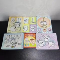 ちいかわ　丸美屋　シール　うさぎ　ハチワレ　モモンガのサムネイル