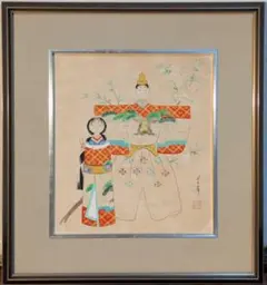 美品 滝平二郎「牡丹雪」木版画 直筆サイン・押し印 - メルカリ