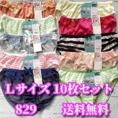 Lサイズ❤️10枚セット レディース ショーツ まとめ売り829