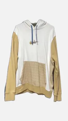 Nike フード付きパーカー ホワイト/ベージュ