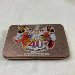 東京ディズニーリゾート 40周年 ドリームゴーラウンドお菓子缶 ミッキー ミニーのサムネイル