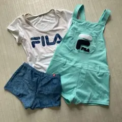 FILA セパレート水着・オーバーオールセット