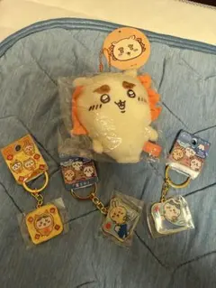 ちいかわ ぬいぐるみ マスコット キーホルダー 4点セット