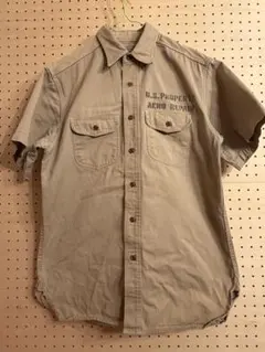 Buzz Rickson's ワークシャツ ベージュ 15-15 1/2のサムネイル