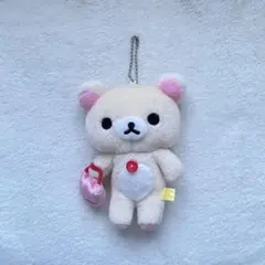 コリラックマ　おでかけチューリップぬいぐるみ　ボールチェーン付き マスコット