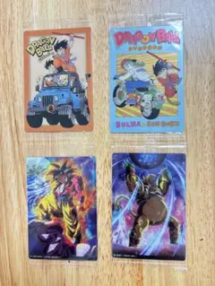 イタジャガ　ドラゴンボールカード4枚セット