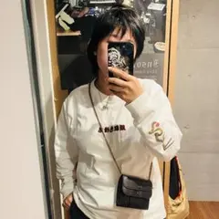 【特売】Calvin Klein ブラックショルダーバッグとカードケースセット