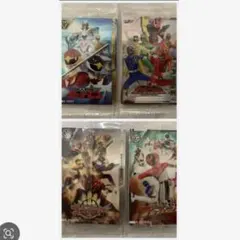 スーパー戦隊 50周年記念カード トッキュウ/ブンブン/ゴジュウ/ジェットマン