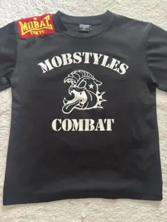 MOBSTYLES COMBAT Tシャツ ブラックのサムネイル