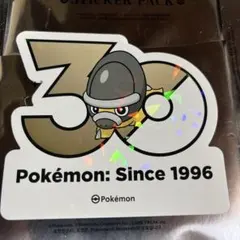 タテトプス　韓国限定　ポケモン　30周年　ステッカー　シールのサムネイル
