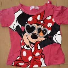 ディズニーリゾート　ミニーマウス Tシャツ ピンク 80㎝のサムネイル