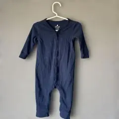 再再値下げ❗️【美品】baby gap ネイビー クマロンパース 3-6ヶ月